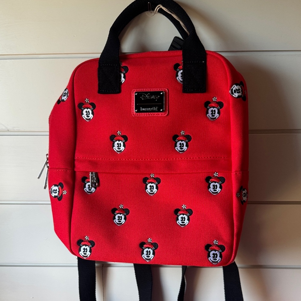 Minnie Mouse Canvas Loungefly Backpack